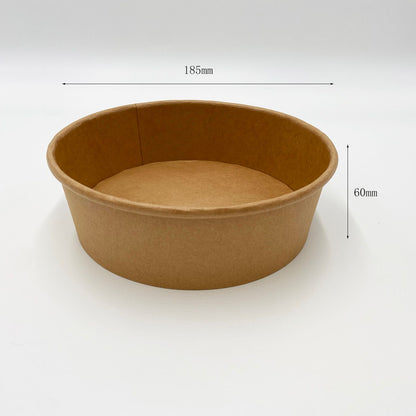 1100ml Kraft Bowl - 300pk