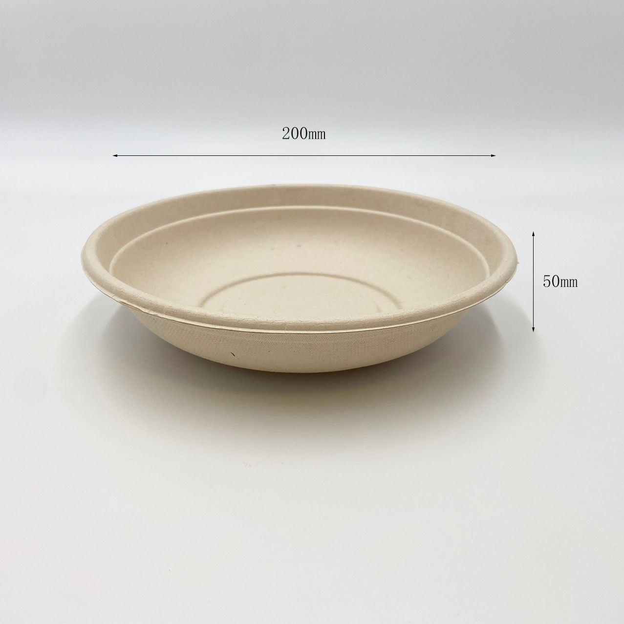 24oz Bagasse bowl - 500pk