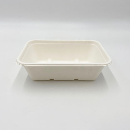 750ml Bagasse Rectangle Container - 500pk