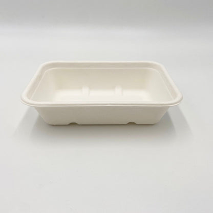 550ml Bagasse Rectangle Container - 500pk